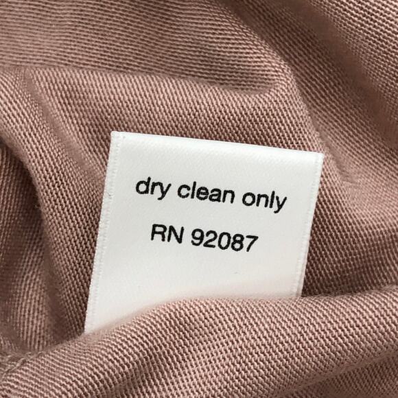 Red Saks Fifth Avenue Womens Size XS Top Cowl Drape Front Jersey Stretch - Picture 14 of 15